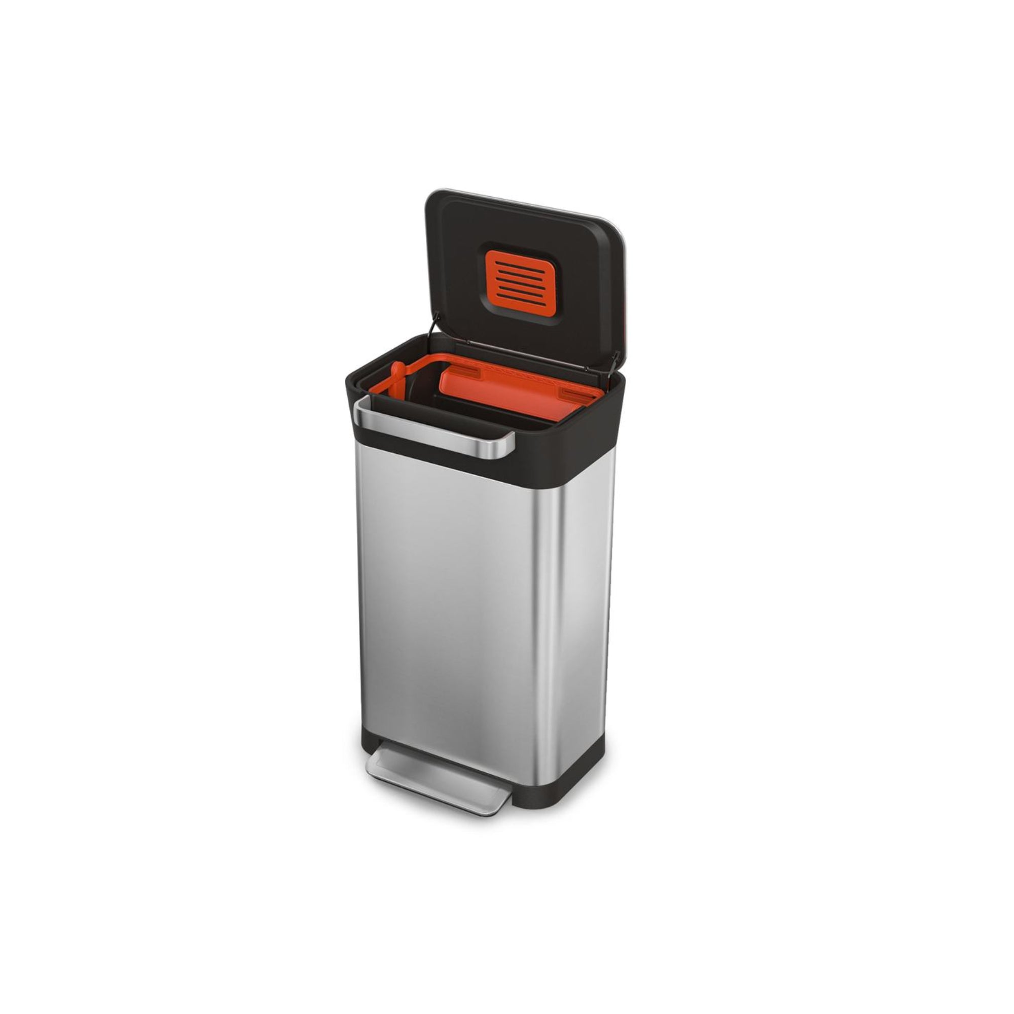 Joseph Joseph  Titan 30L Stainless Steel Trash Bin