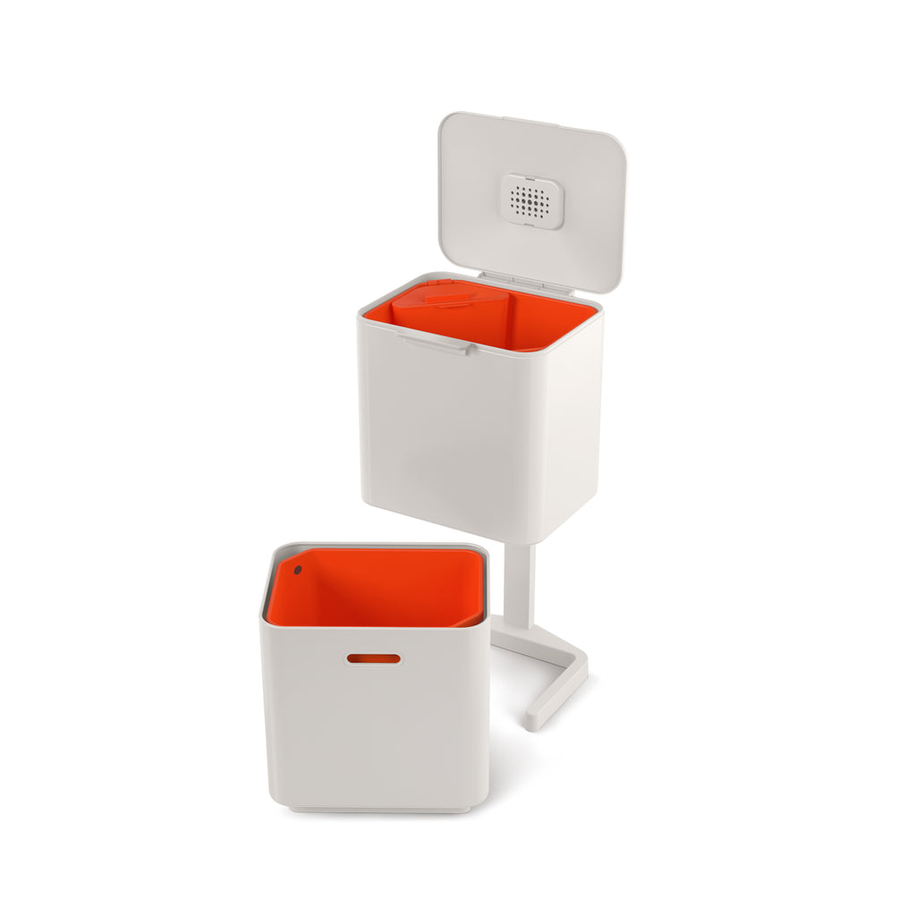 Joseph Joseph  Totem Max 60L Waste Separation Bin - Stone