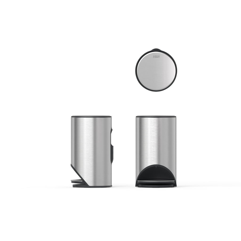 Joseph Joseph Arc 10L Bin - Stainless Steel