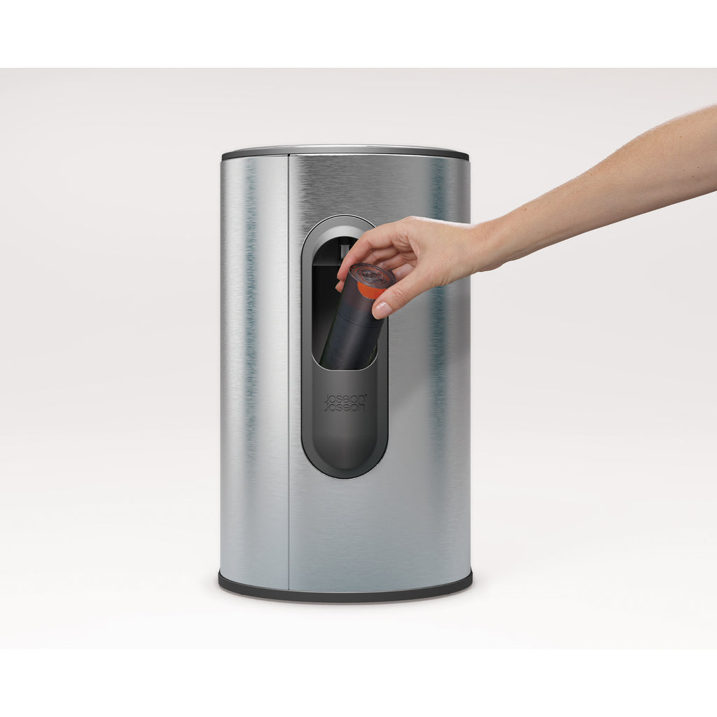 Joseph Joseph Arc 10L Bin - Stainless Steel