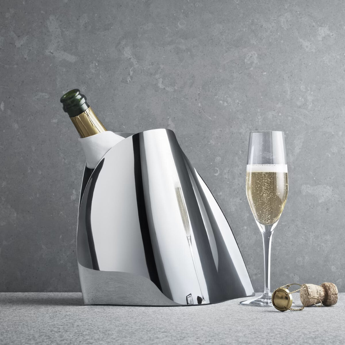 Georg Jensen Indulgence Champagne Cooler - Stainless Steel