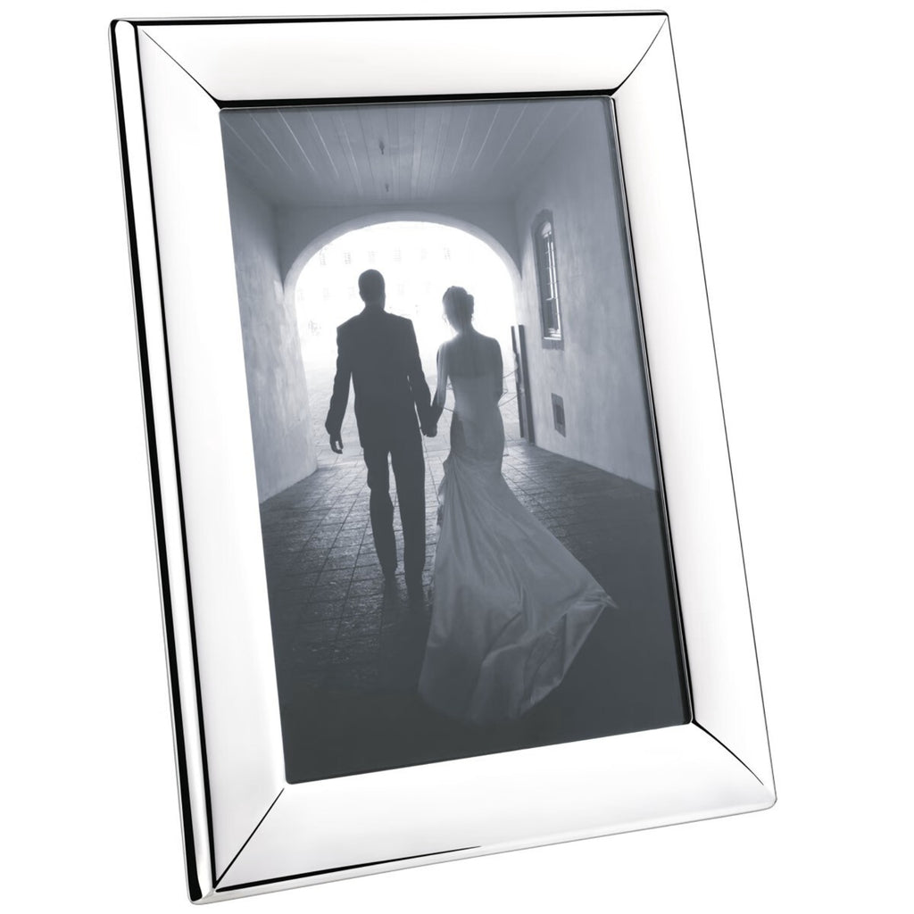 Georg Jensen Modern Stainless Steel Mirror Picture Frame - 13x18cm