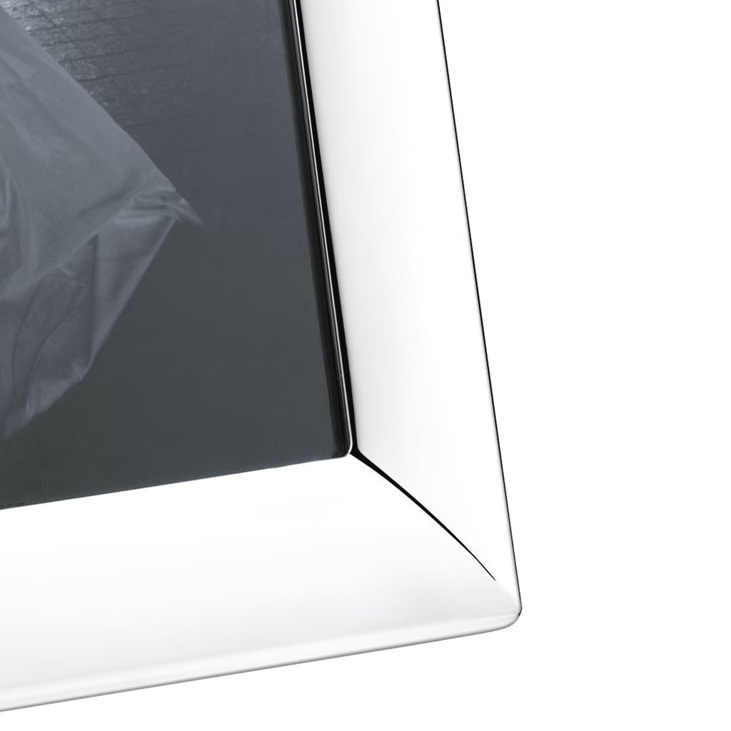 Georg Jensen Modern Stainless Steel Mirror Picture Frame - 13x18cm