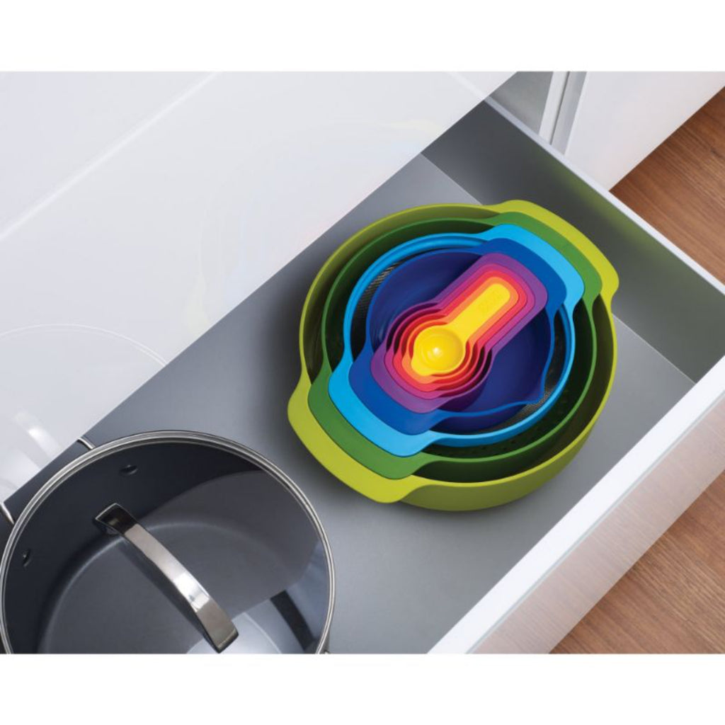 Joseph Joseph Nesting plus bowl set 9pc multi colour 40031