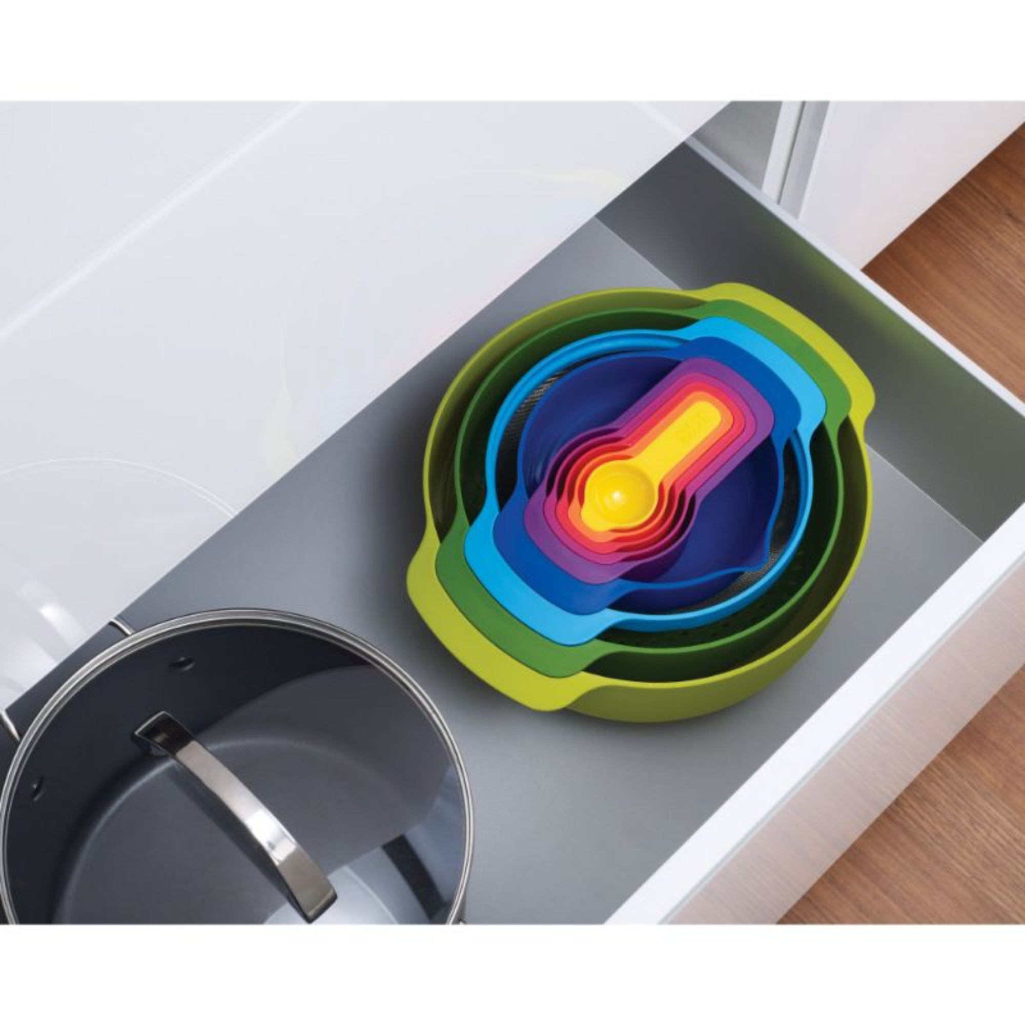 Joseph Joseph Nesting plus bowl set 9pc multi colour 40031