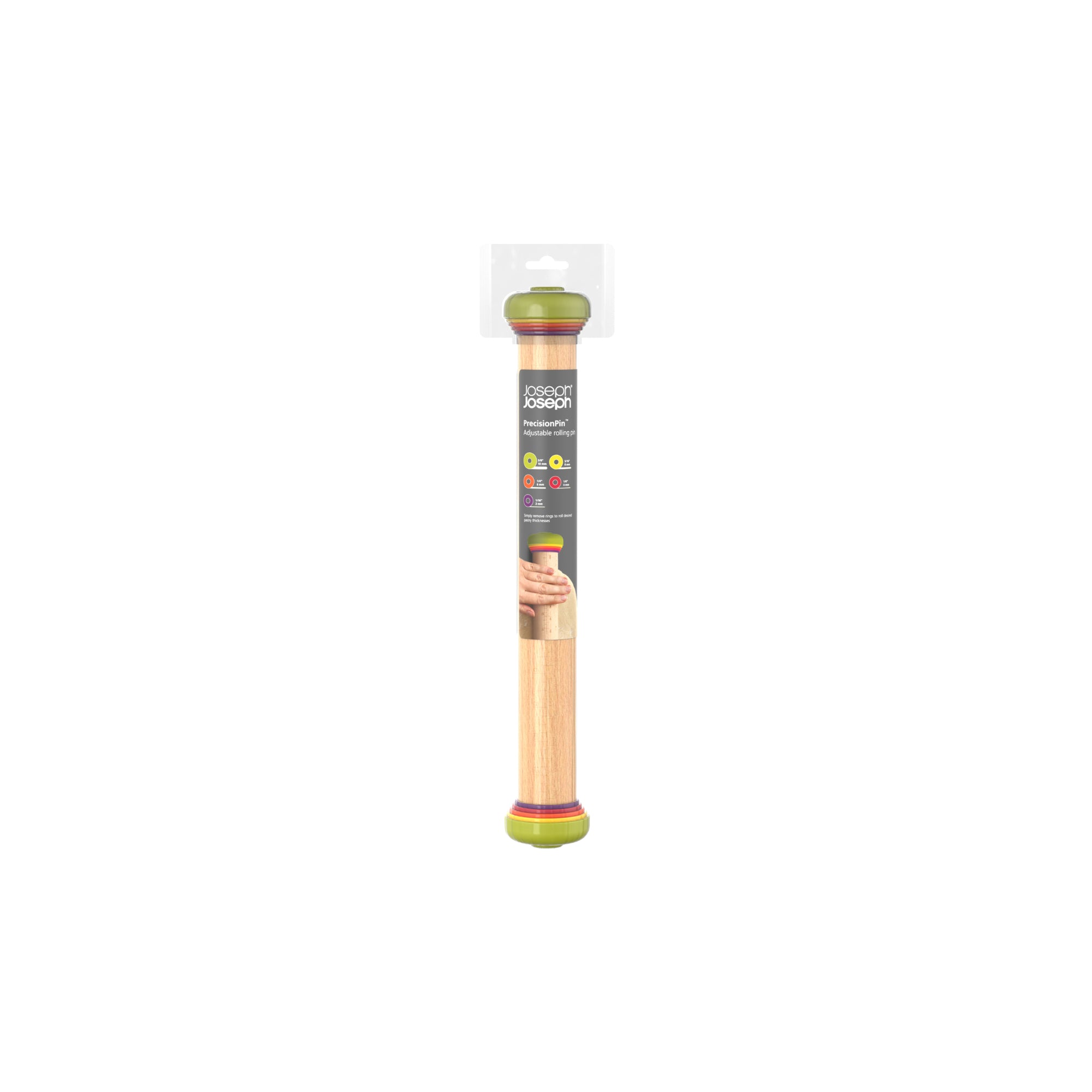 Joseph Joseph  Precision Pin Adjustable Rolling Pin - Multicolor