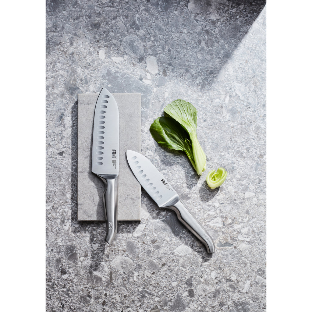 Furi Pro Acacia Santoku 2 Piece Knife Set