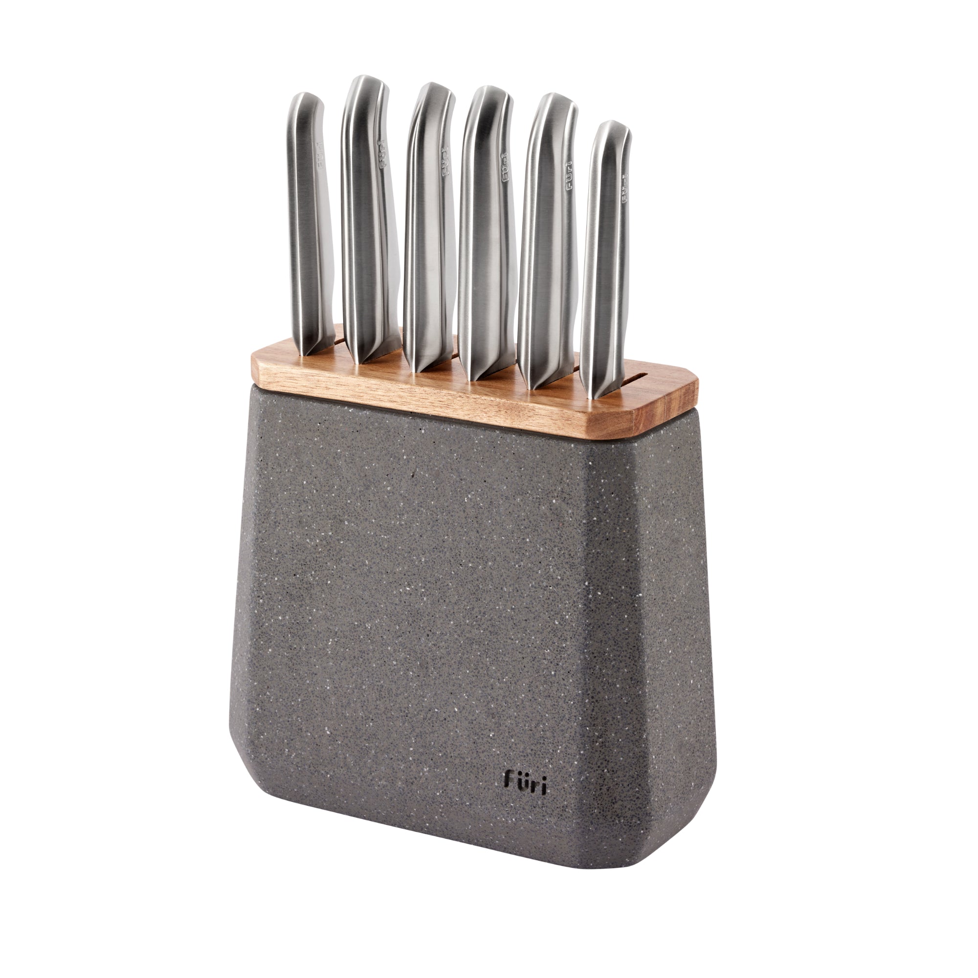 Furi Stone 7 Piece Block - Flint