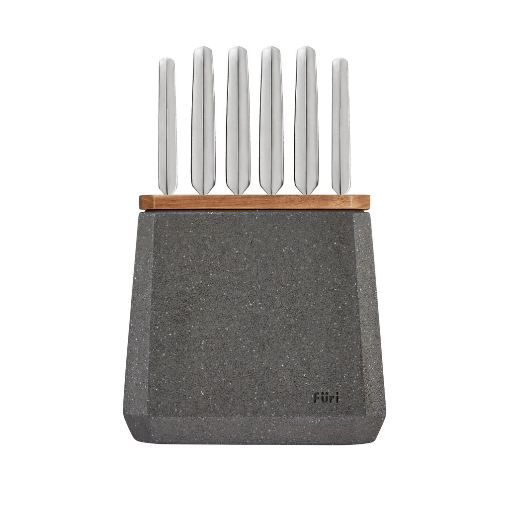 Furi Stone 7 Piece Block - Flint