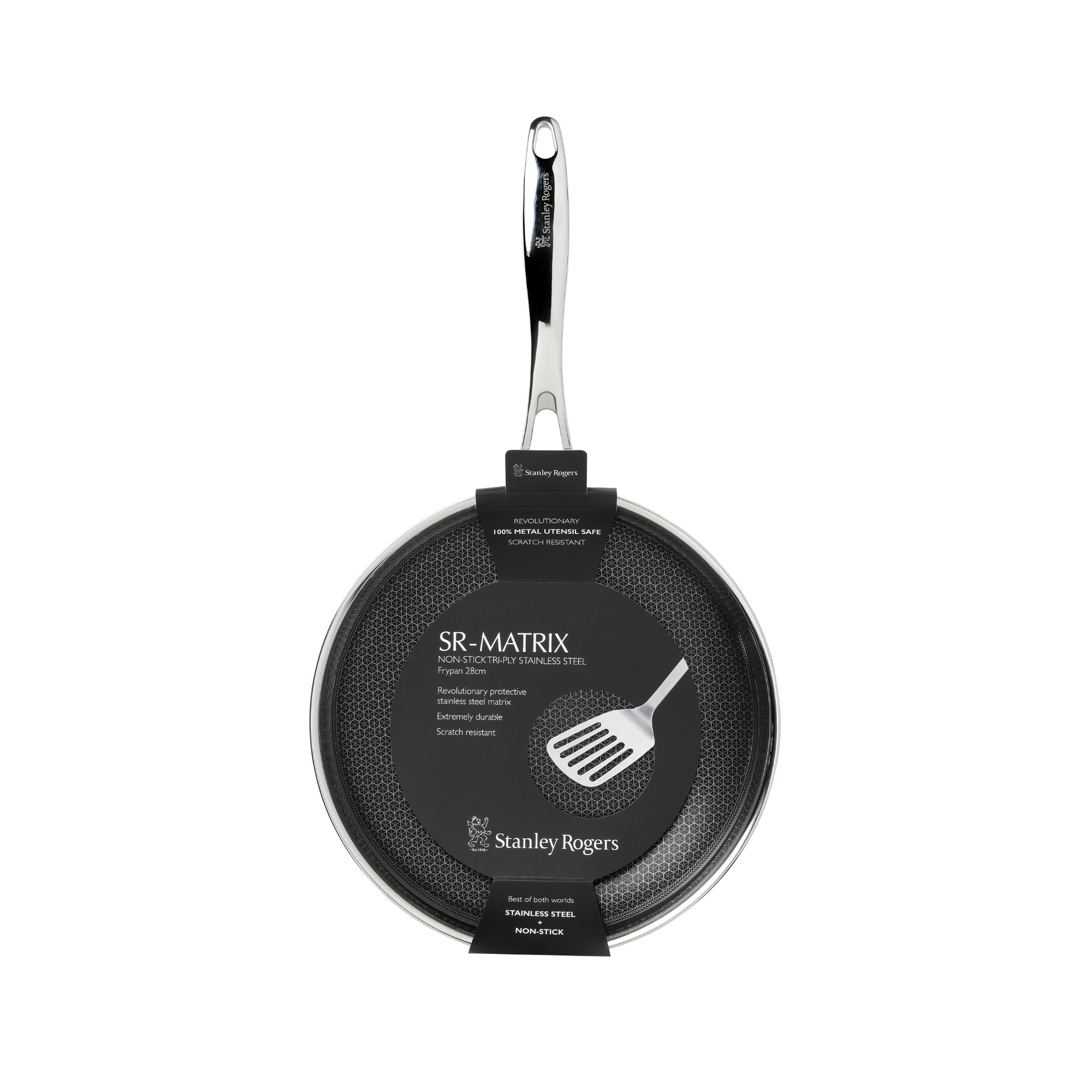 Stanley Rogers SR Matrix 28cm Frypan - Silver