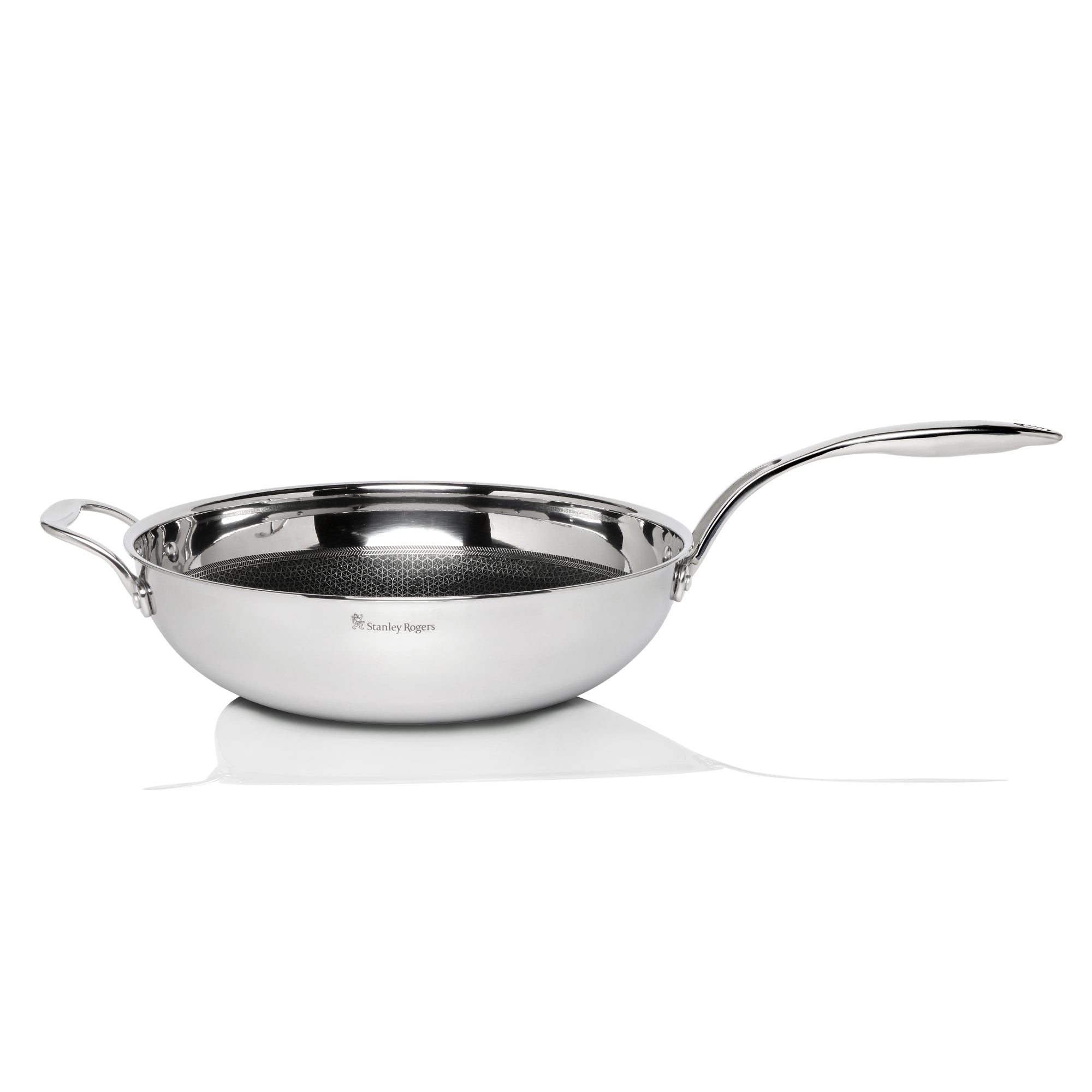 Stanley Rogers 32cm Matric Wok Pan - Silver