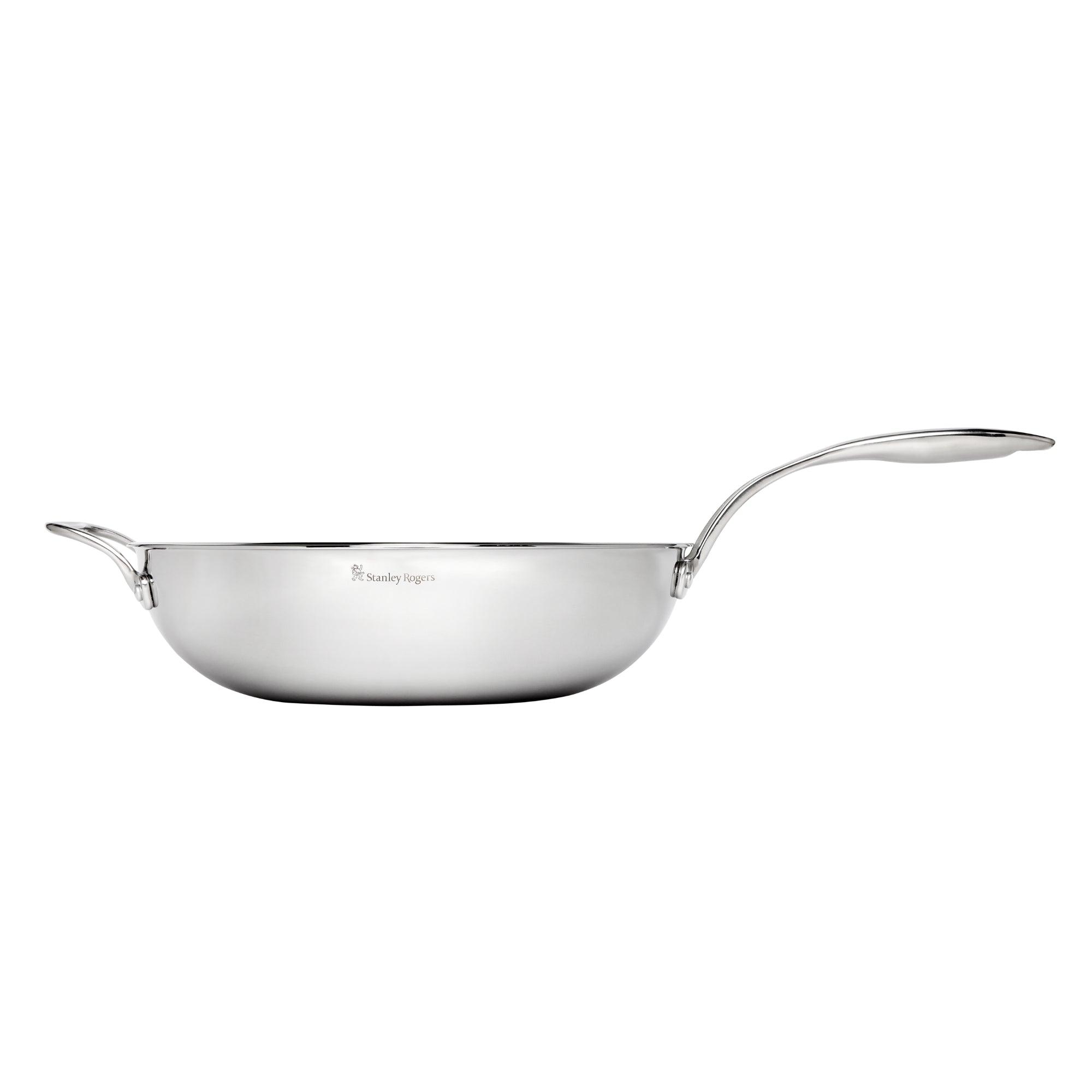 Stanley Rogers 32cm Matric Wok Pan - Silver