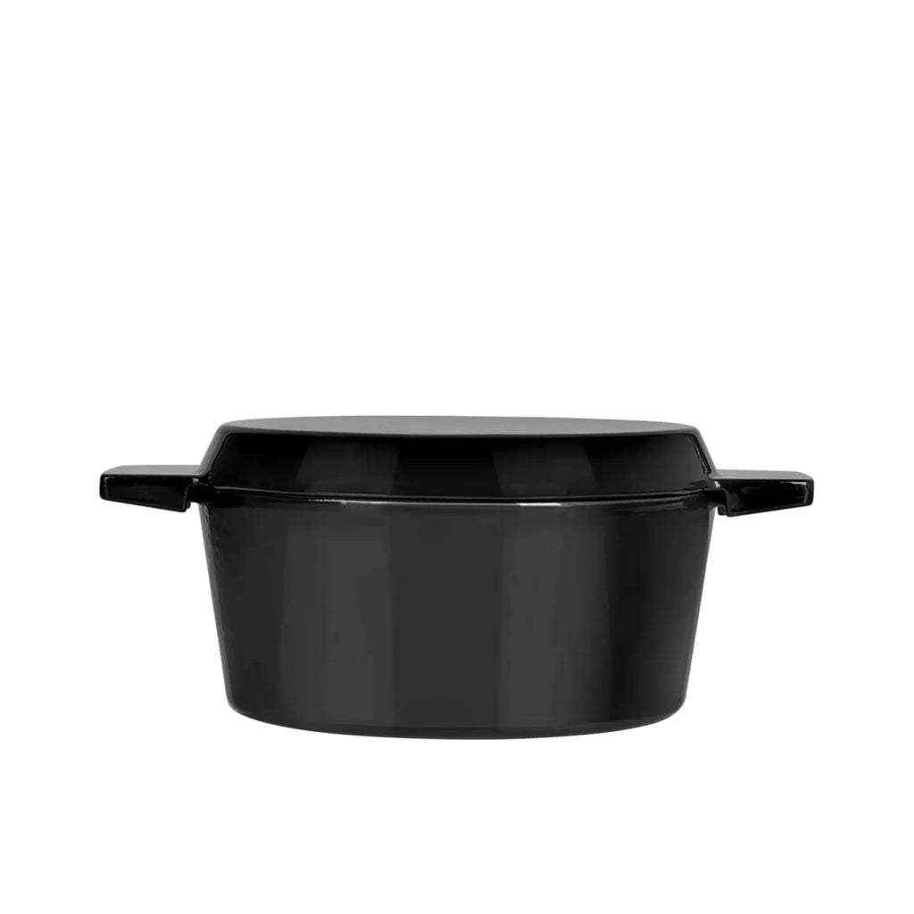 Stanley Rogers 6.5L/28cm French Oven Grill Duo - Onyx