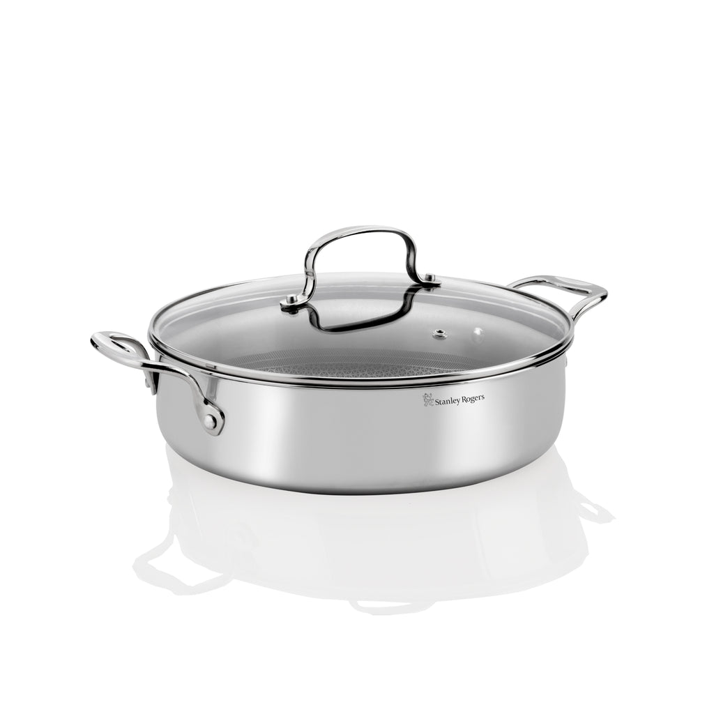 Stanley Rogers SR Matrix 28cm/4.5L Chef's Pan - Silver