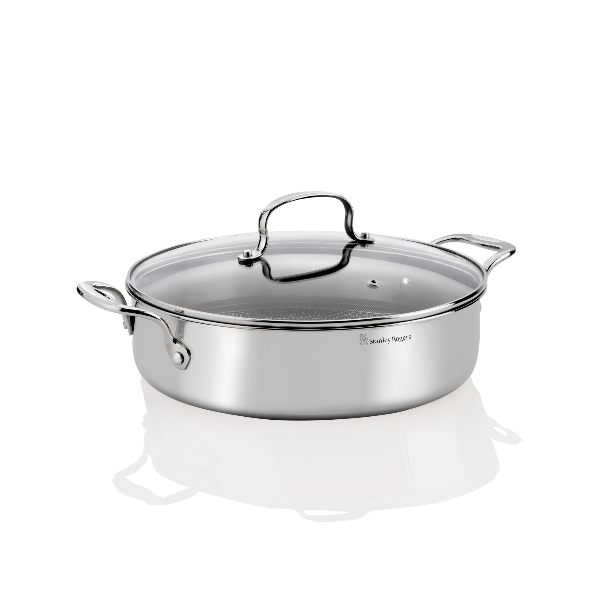 Stanley Rogers SR Matrix 28cm/4.5L Chef's Pan - Silver