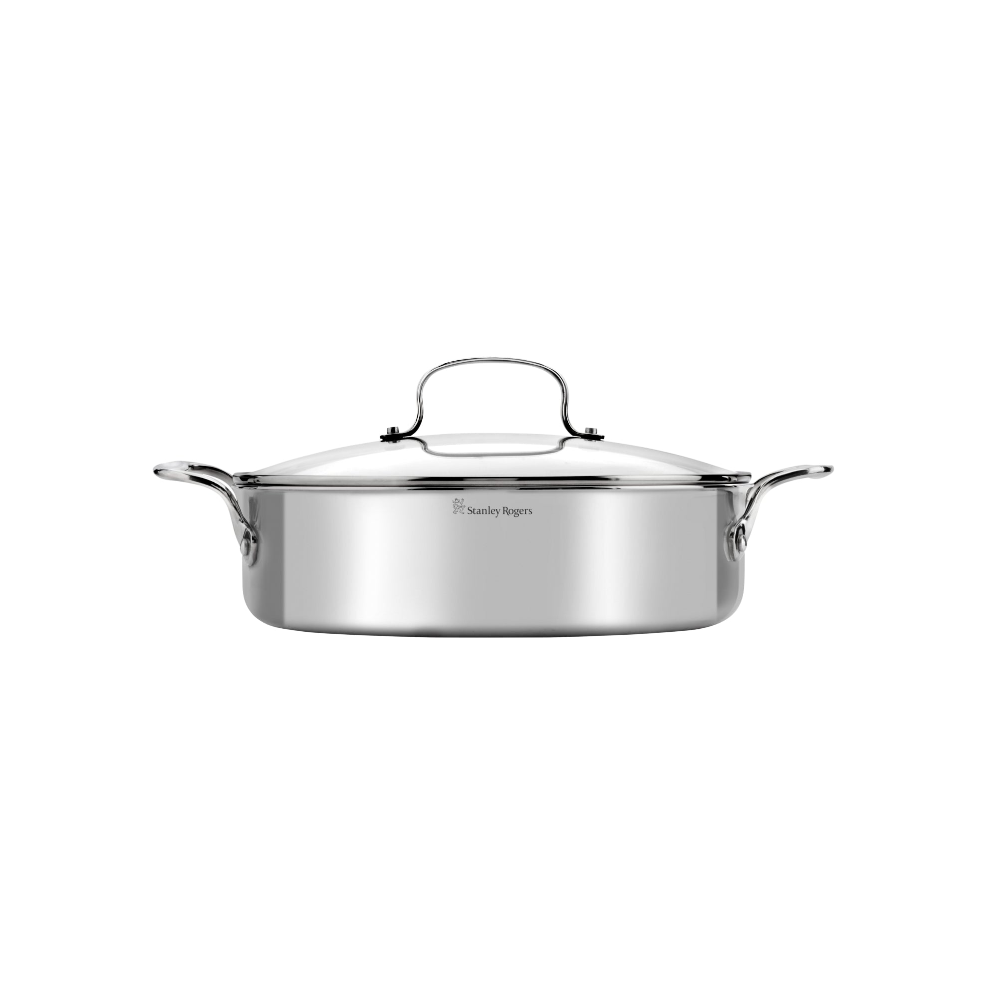 Stanley Rogers SR Matrix 28cm/4.5L Chef's Pan - Silver