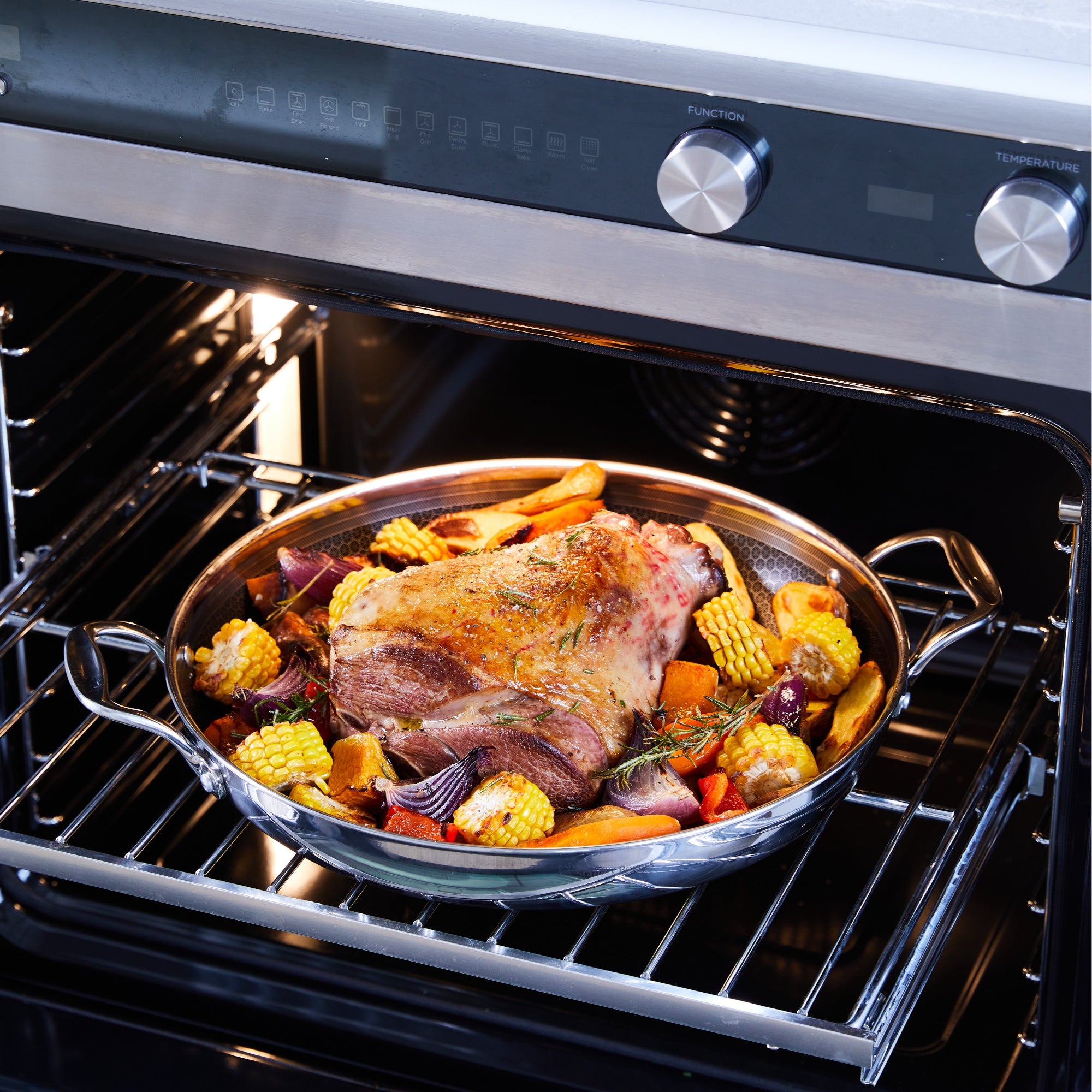 Stanley Rogers  Matrix 36cm Roasting Pan-Silver