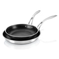 Stanley Rogers Matrix 2 Piece Frypan Set - Silver