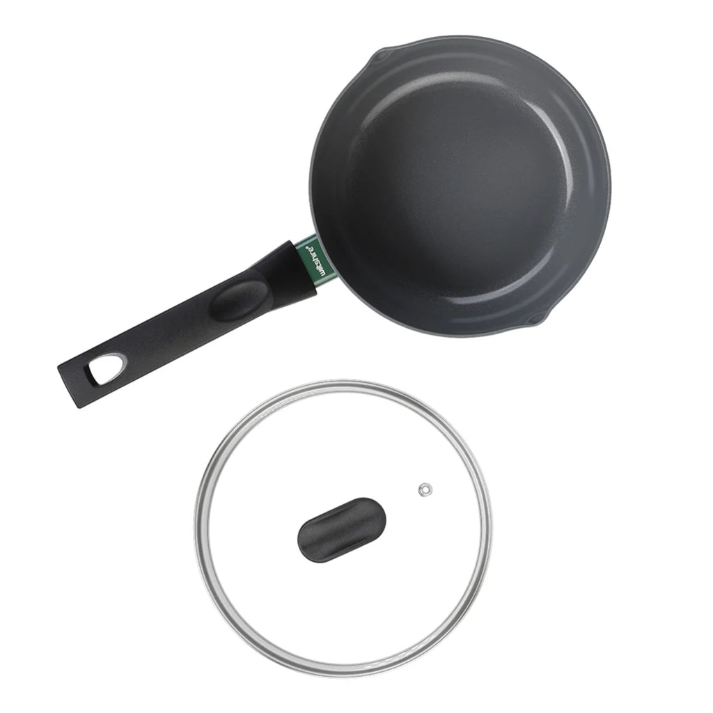 Wiltshire Pure Cook Ceramic Non-Stick Saucepan 20cm with Glass Lid