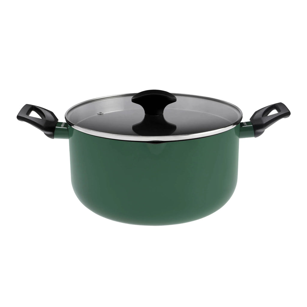 Wiltshire Pure Cook Ceramic Non-Stick Casserole 24cm with Glass Lid