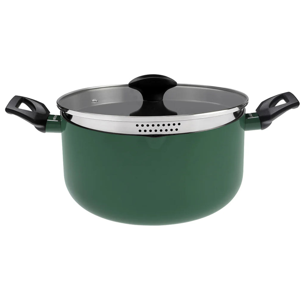 Wiltshire Pure Cook Ceramic Non-Stick Casserole 24cm with Glass Lid