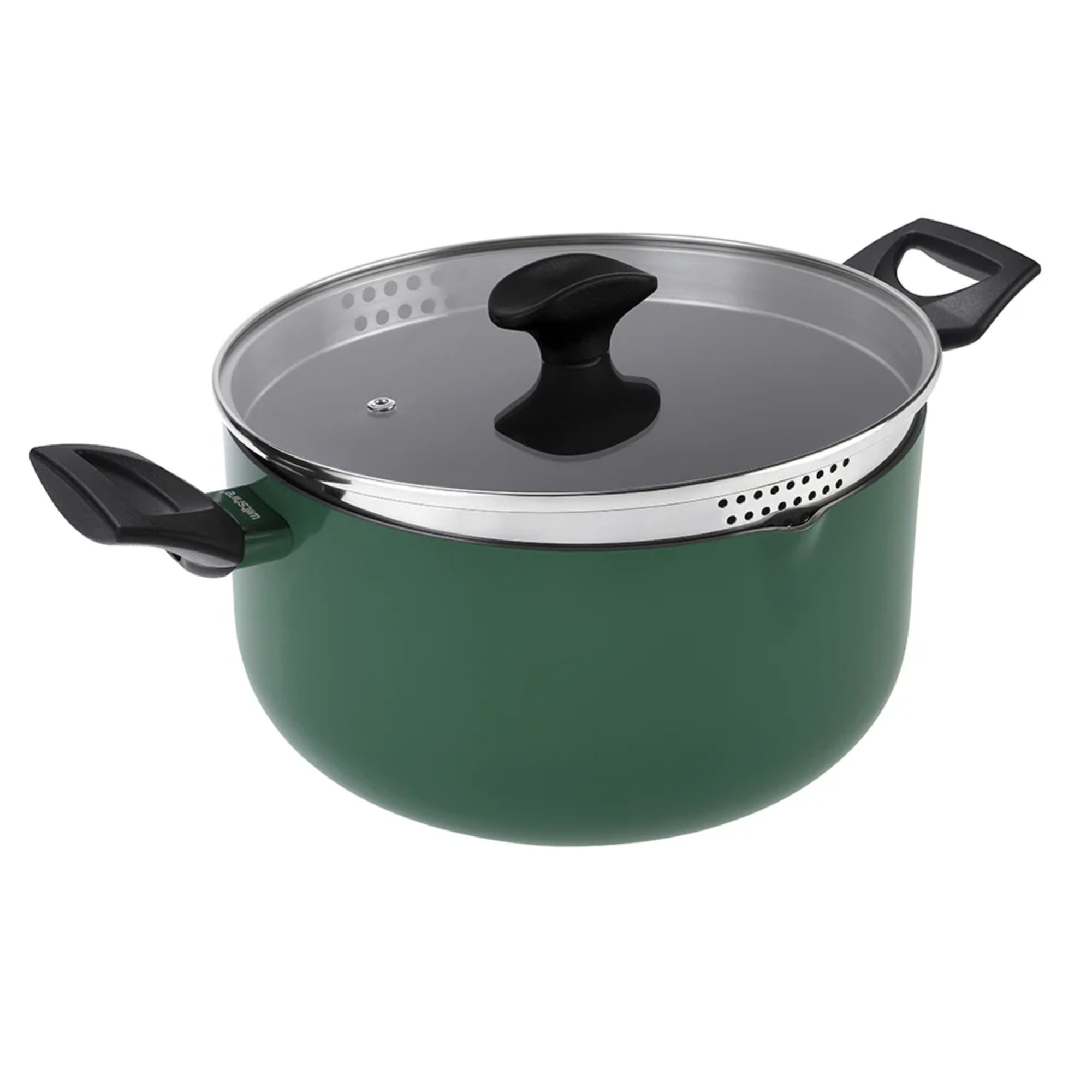 Wiltshire Pure Cook Ceramic Non-Stick Casserole 24cm with Glass Lid