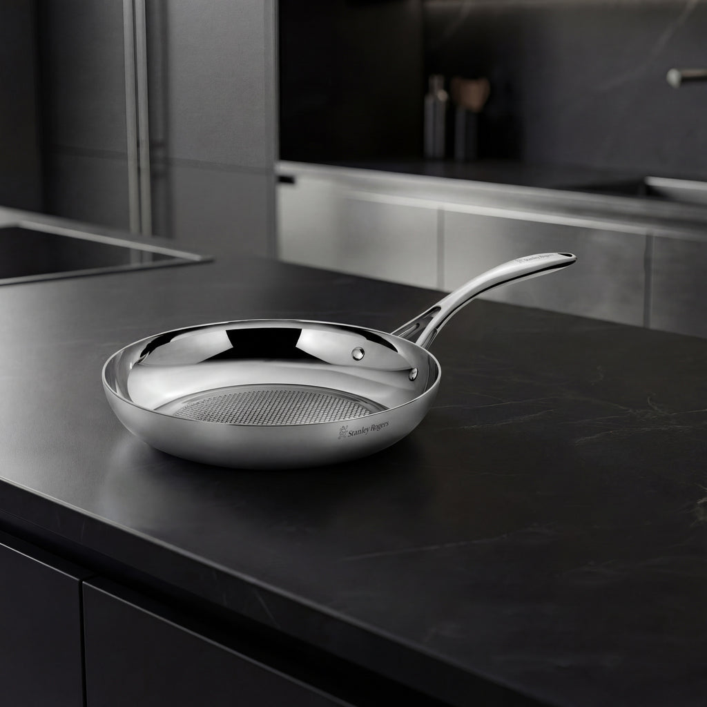 Stanley Rogers Helix 20cm Frypan - Silver