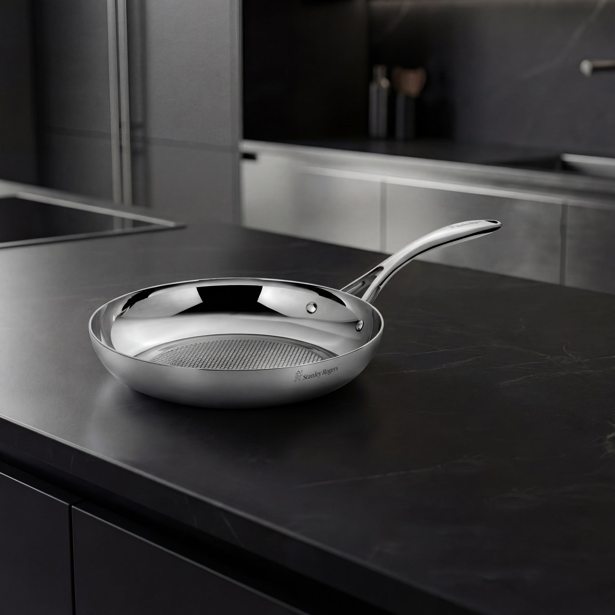 Stanley Rogers Helix 20cm Frypan - Silver