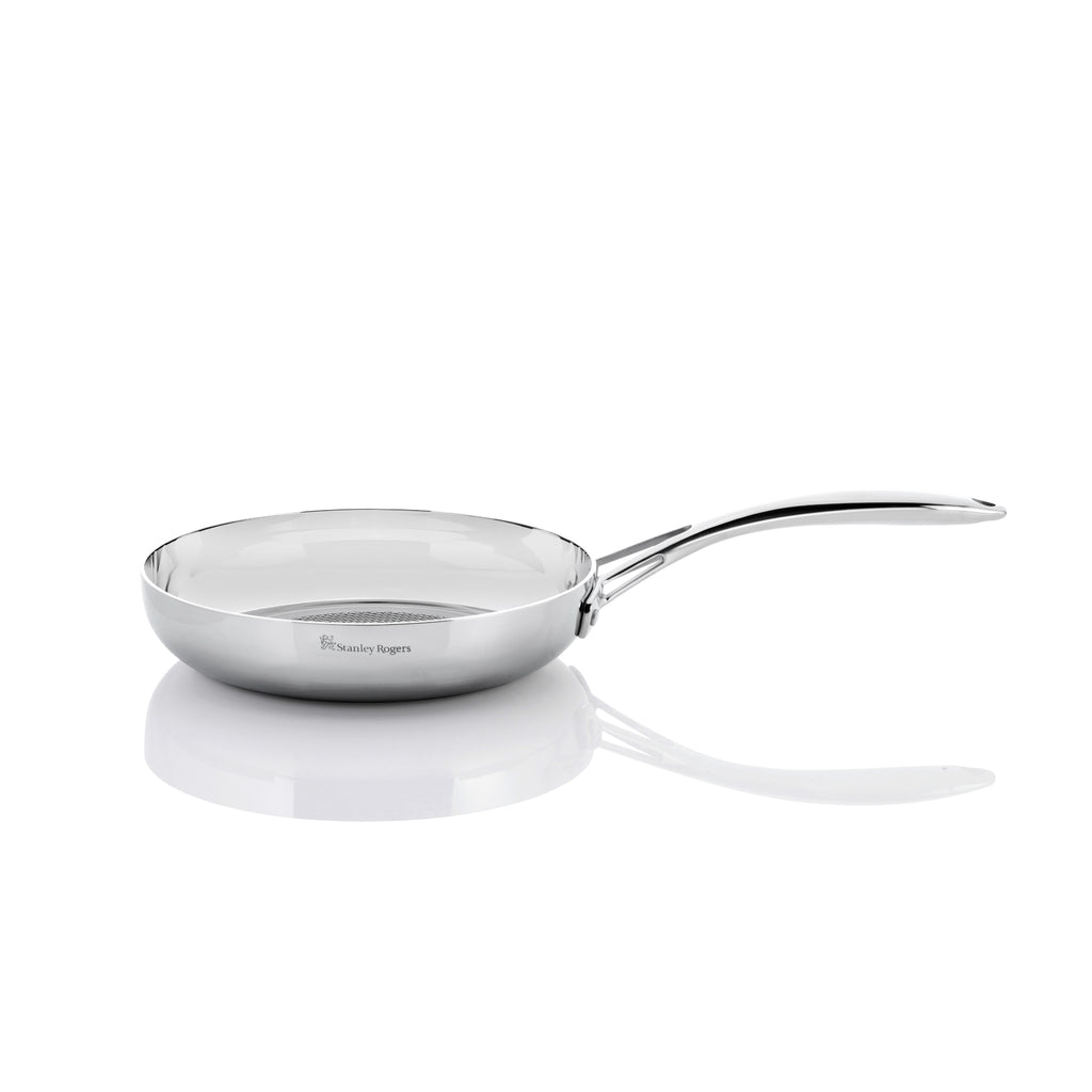 Stanley Rogers Helix 24cm Frypan - Silver