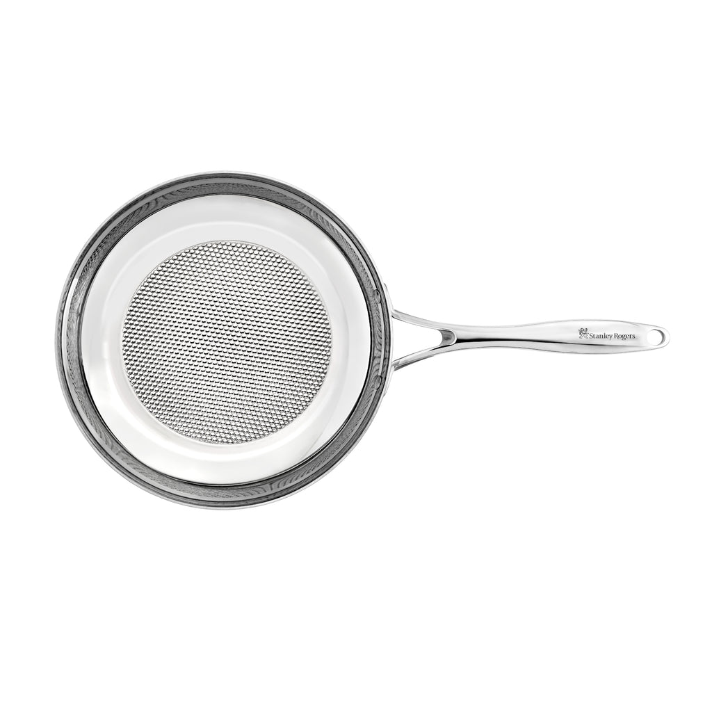 Stanley Rogers Helix 28cm Frypan - Silver