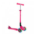 Globber Primo Foldable Lights with Anodized T-bar - Deep Pink