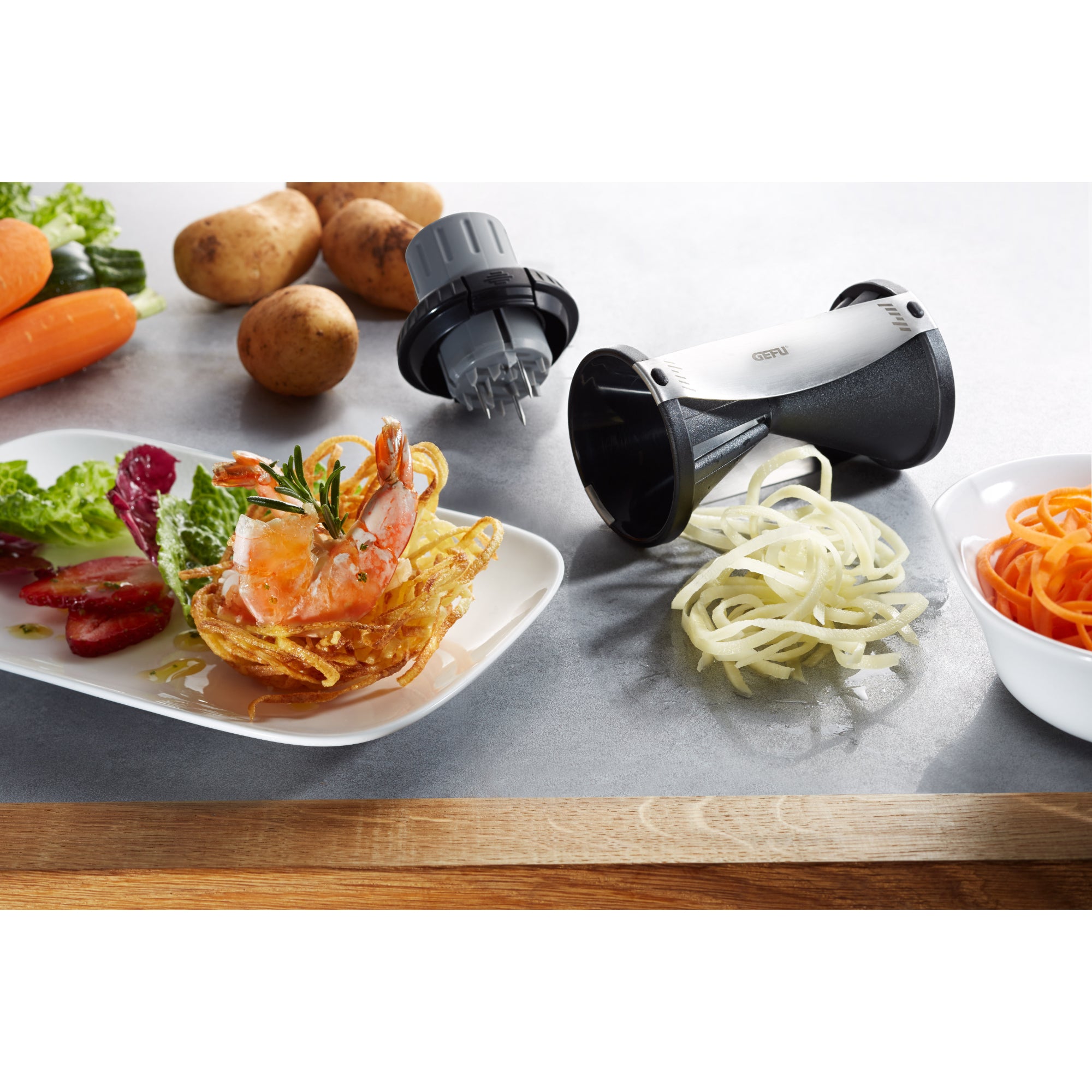 Gefu Spirelli Spiral Slicer - Black