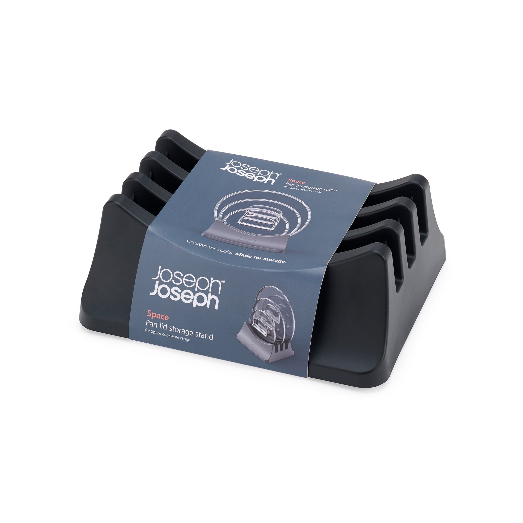 Joseph Joseph Space 3 Lid Storage Stand - Midnight Blue