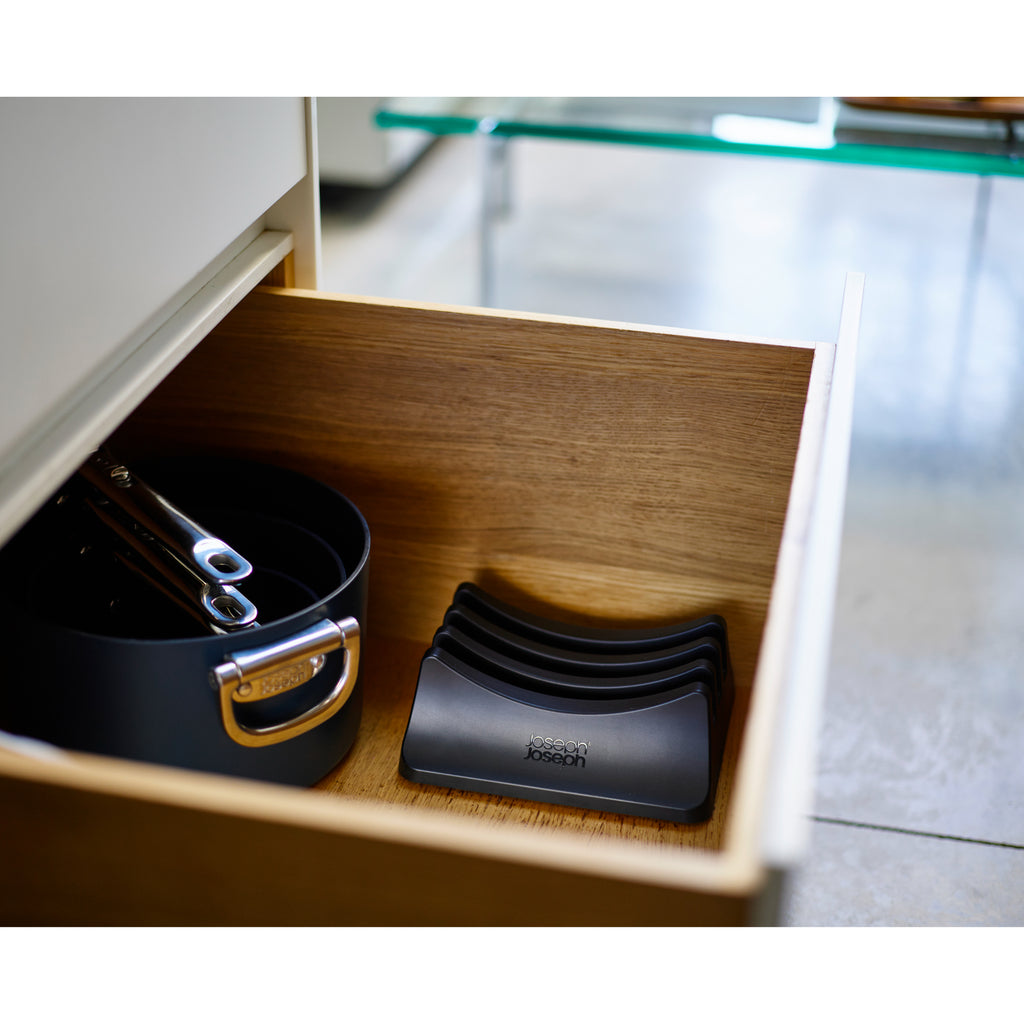 Joseph Joseph Space 3 Lid Storage Stand - Midnight Blue