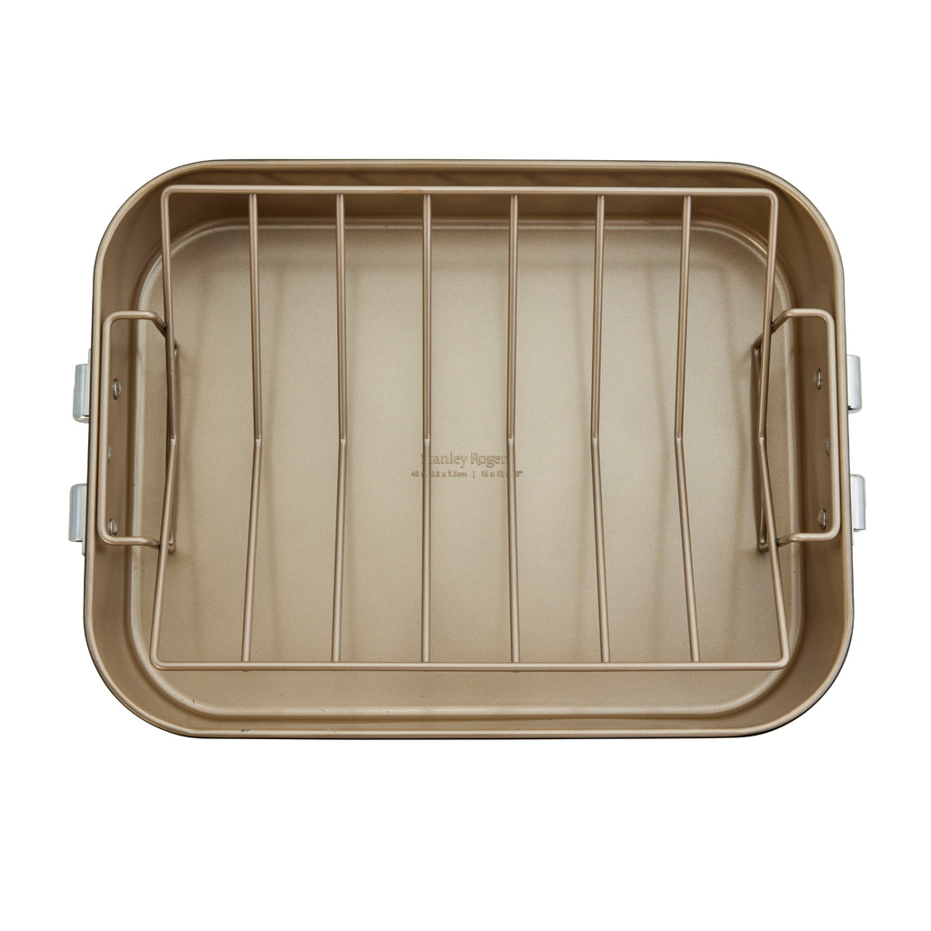 Stanley Rogers Ceramabake Heavy Duty Roaster with Rack