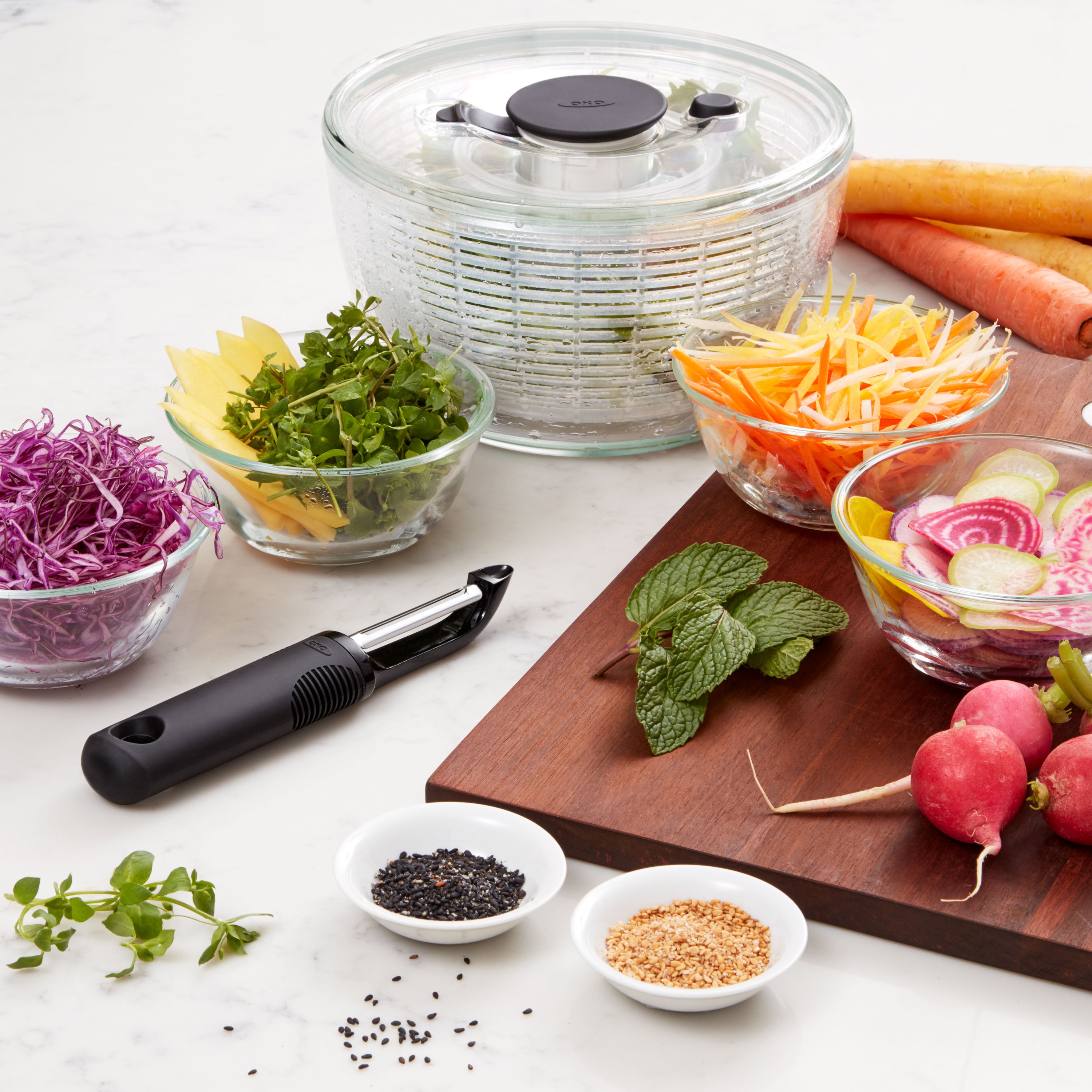 OXO 18cm Good Grips Swivel Fruit and Vegetable Peeler