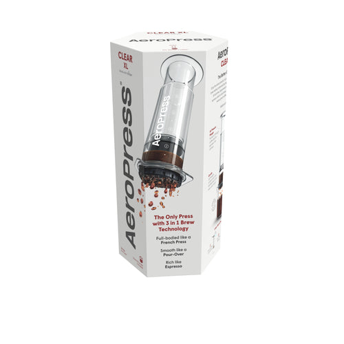 AeroPress XL Coffee Press- Clear