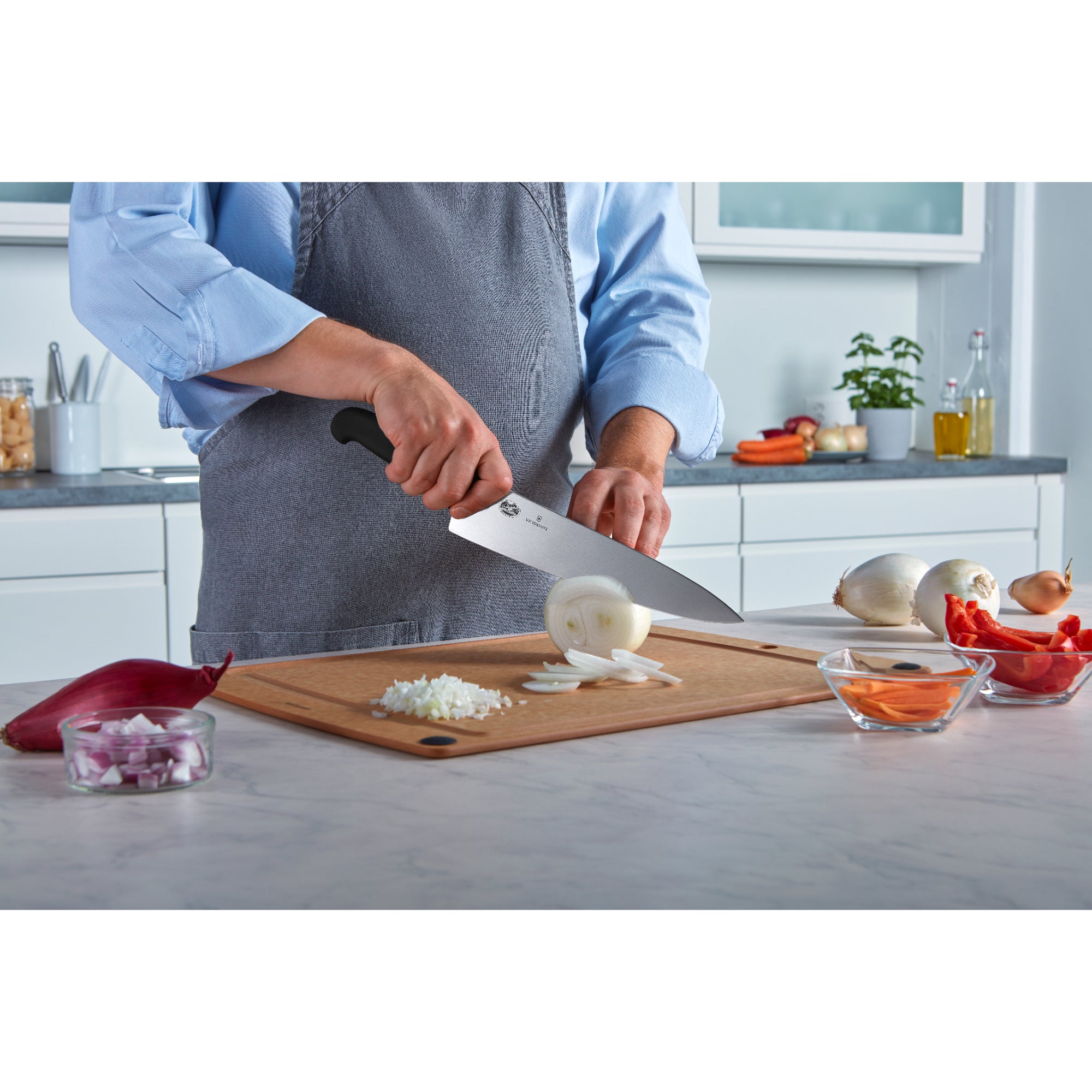 Victorinox Fibrox Carving Knife, 25cm-5.2003.25