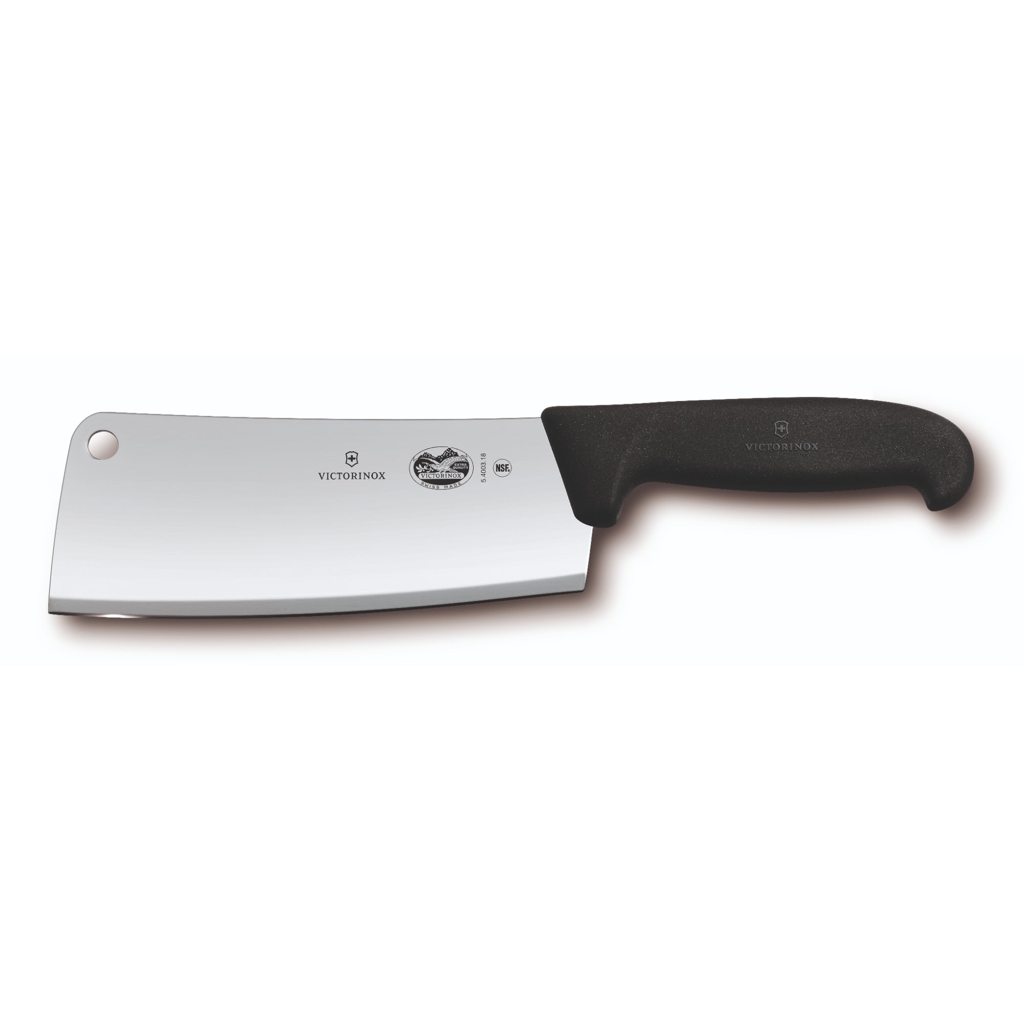 Victorinox Kitchen Cleaver, 18cm 280gr Fibrox - Black