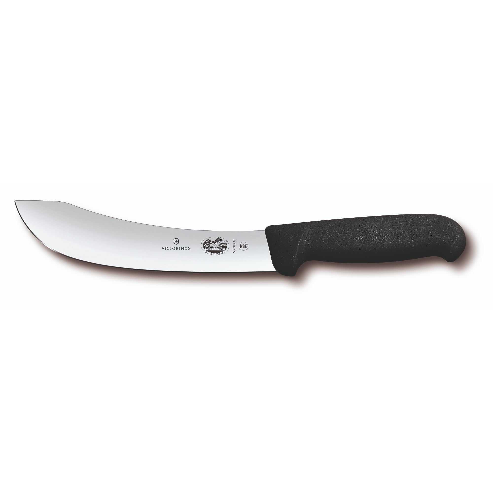 Victorinox Skinning Knife, 15cm German Type, Fibrox - Black
