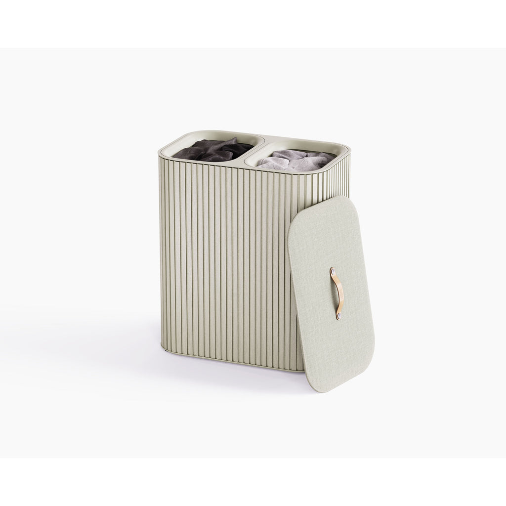 Joseph Joseph Tota Luxe 90L Laundry Basket - Ecru