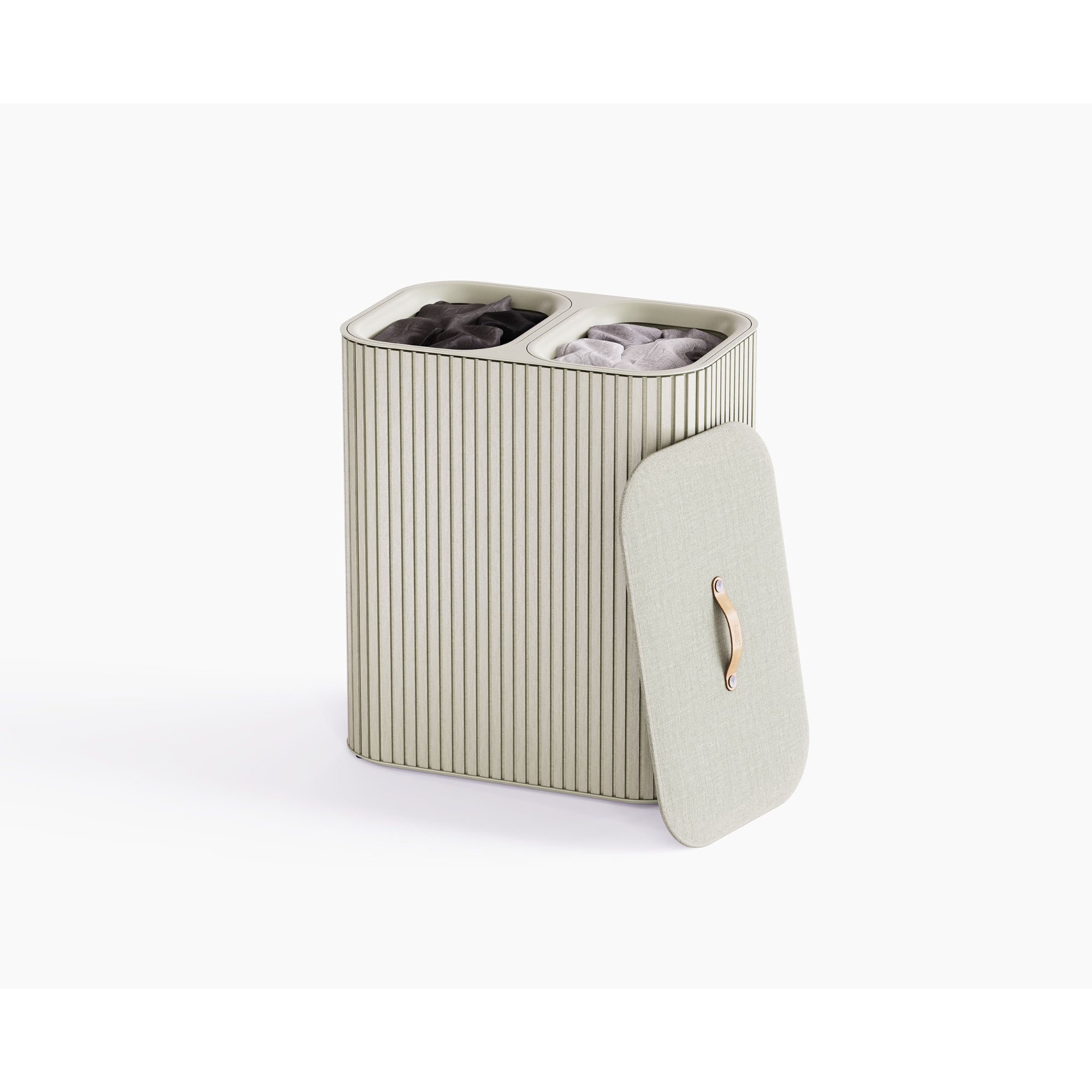 Joseph Joseph Tota Luxe 90L Laundry Basket - Ecru