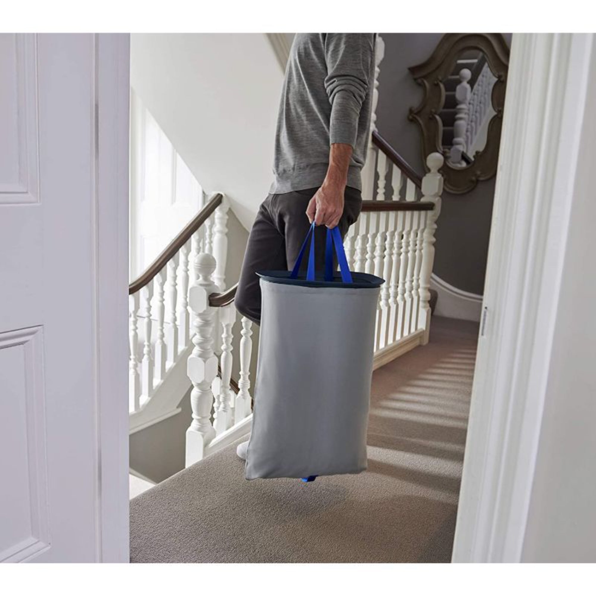 Joseph Joseph  Tota 60-litre Laundry Separation Basket - Carbon Black