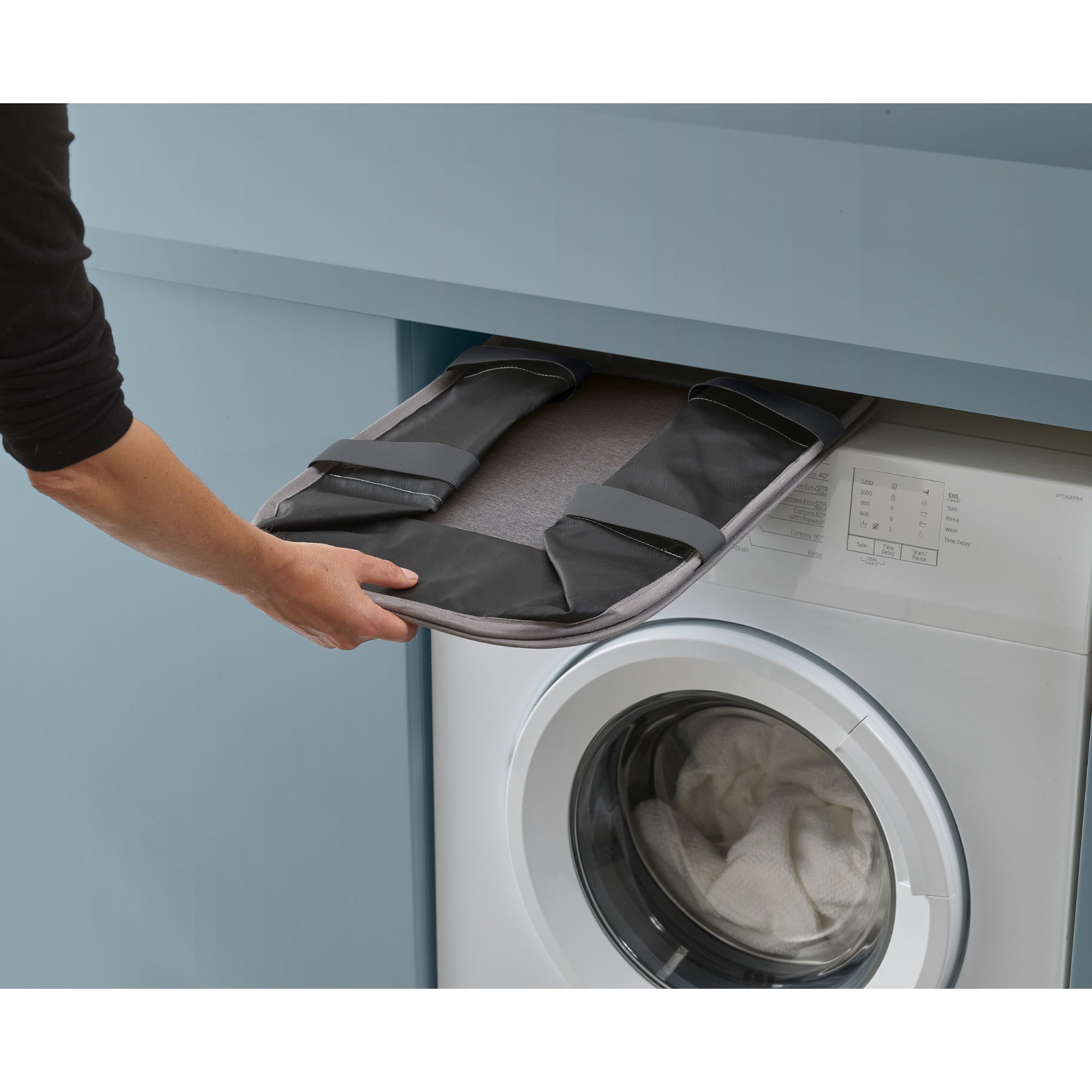 Joseph Joseph Hold-All Collapsible Laundry Basket - Grey