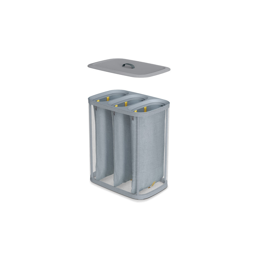 Joseph Joseph Tota Trio 90L Laundry Basket - Grey