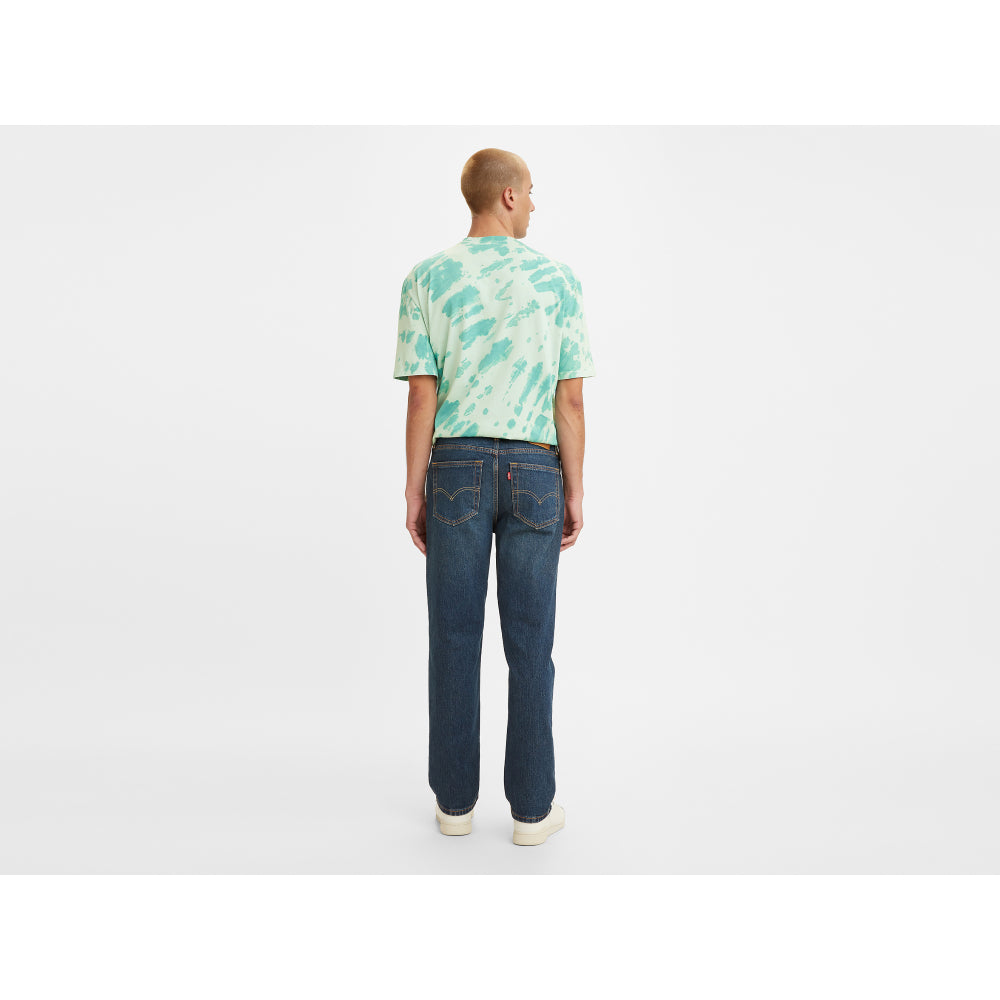 Levis Mens Size 38 516 Straight 32-inch Length Jeans -  Blue