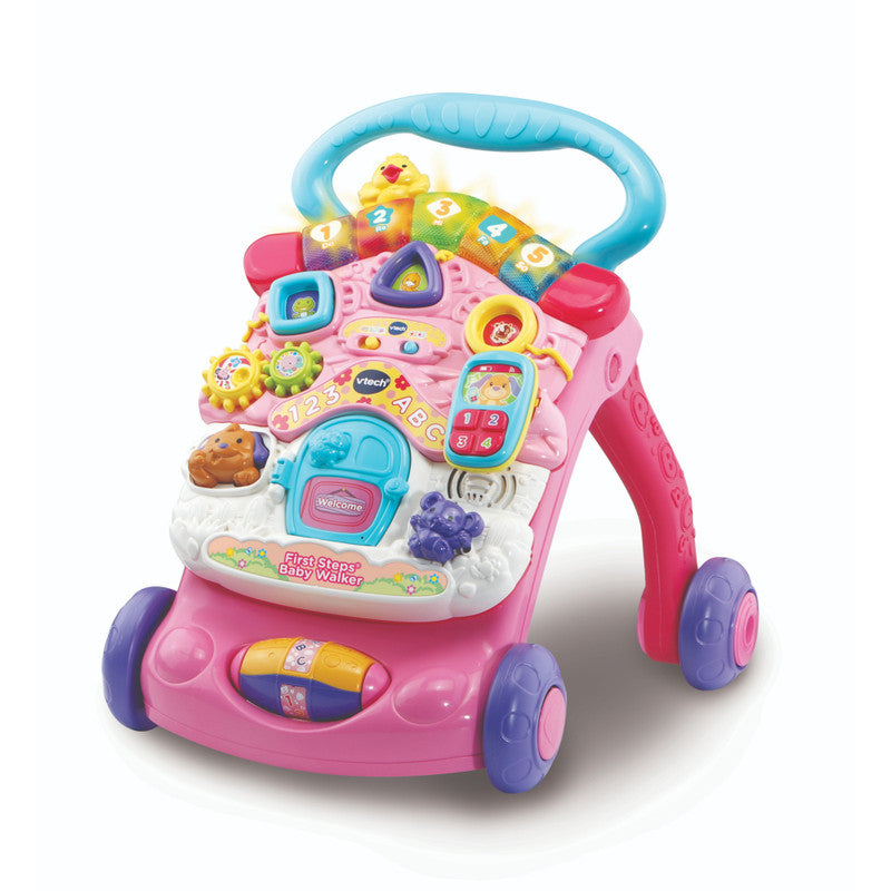 VTech First Steps Baby Walker - Pink