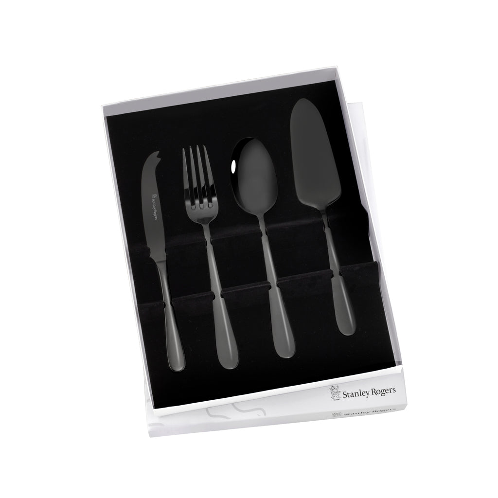 Stanley Rogers Albany Onyx Hostess 4 Piece Set