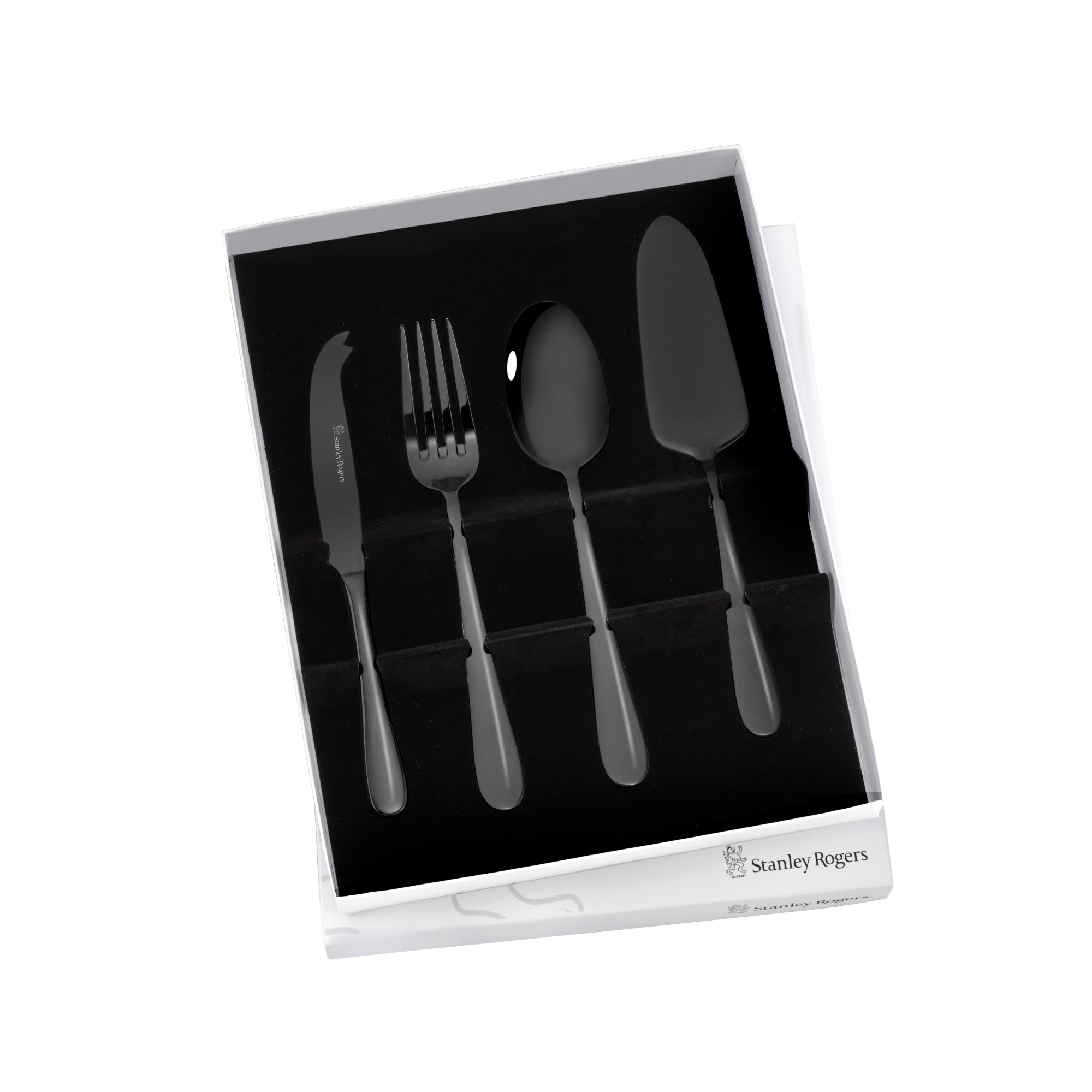 Stanley Rogers Albany Onyx Hostess 4 Piece Set