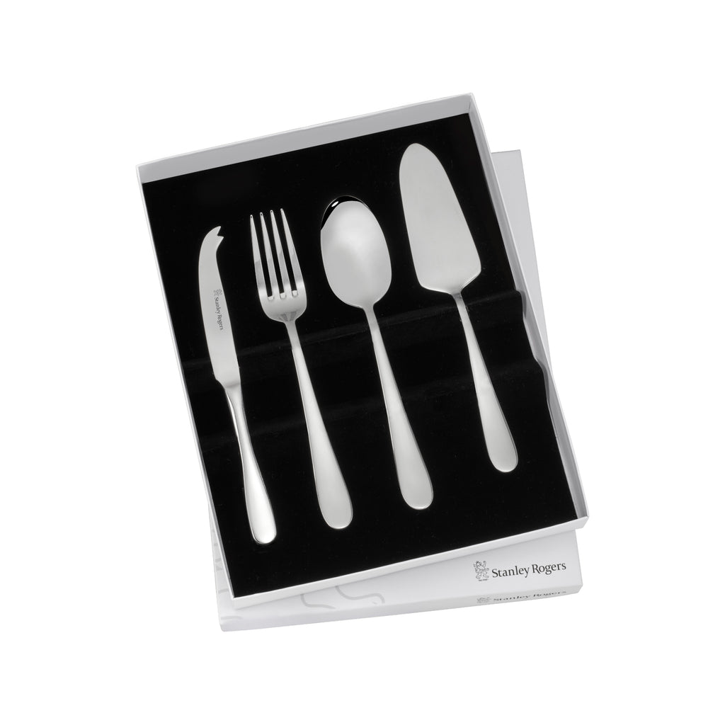 Stanley Rogers Albany Hostess 4 Piece Set - Silver